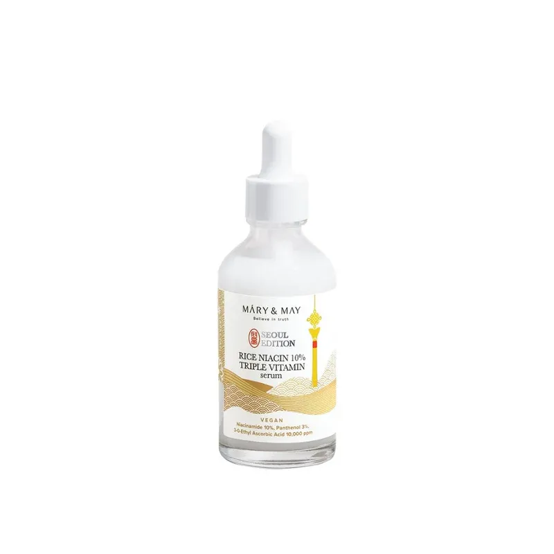MARY &amp; MAY - Rice niacin 10% Triple Vitamin Serum | 80 mL