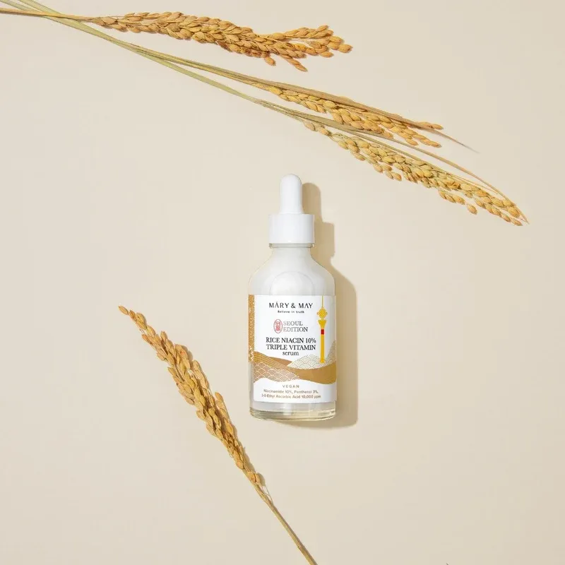 MARY &amp; MAY - Rice niacin 10% Triple Vitamin Serum | 80 mL