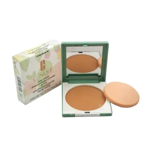CLINIQUE - Stay Matte Sheer Pressed Powder | 04 Stay Honey