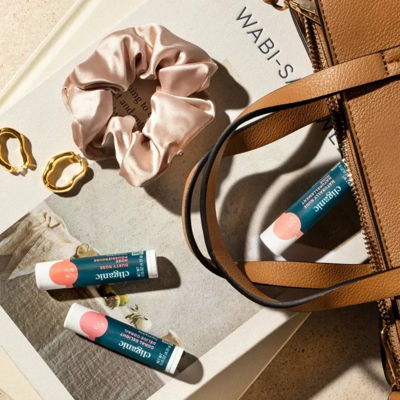 CLIGANIC - Non-gmo Tinted Lip Balm 4 Colors