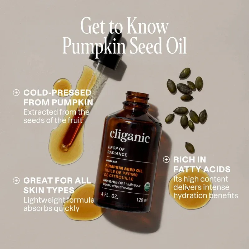 CLIGANIC - Organic Pumpkin Seed Oil | 120 mL