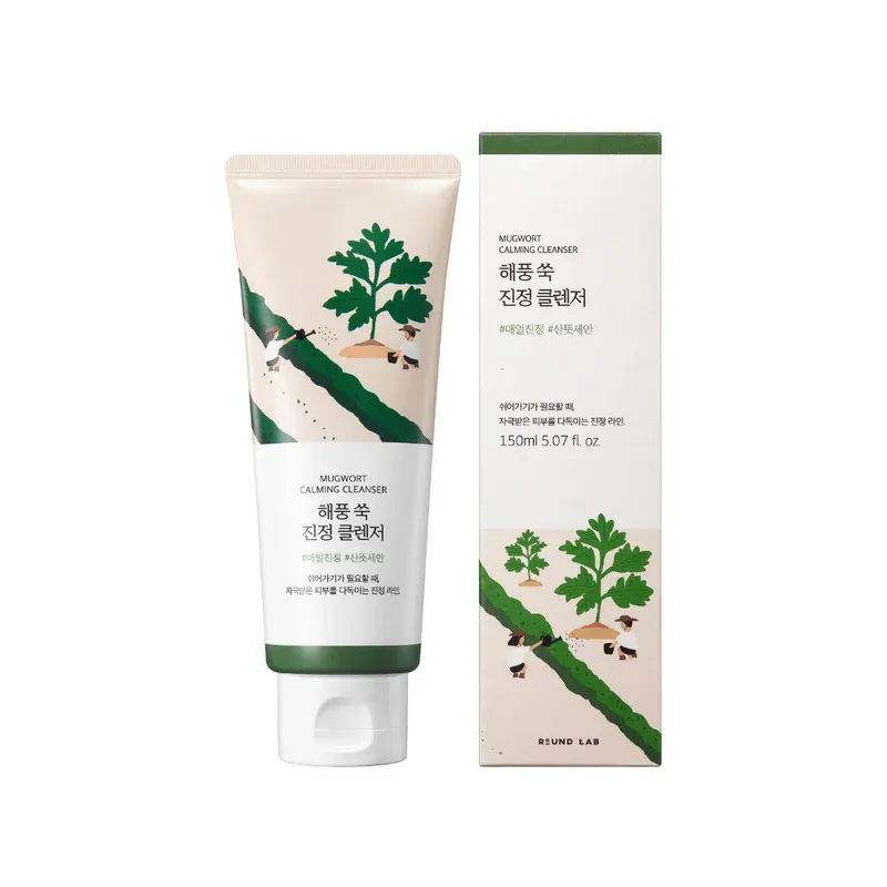 ROUND LAB - Mugwort Calming Cleanser