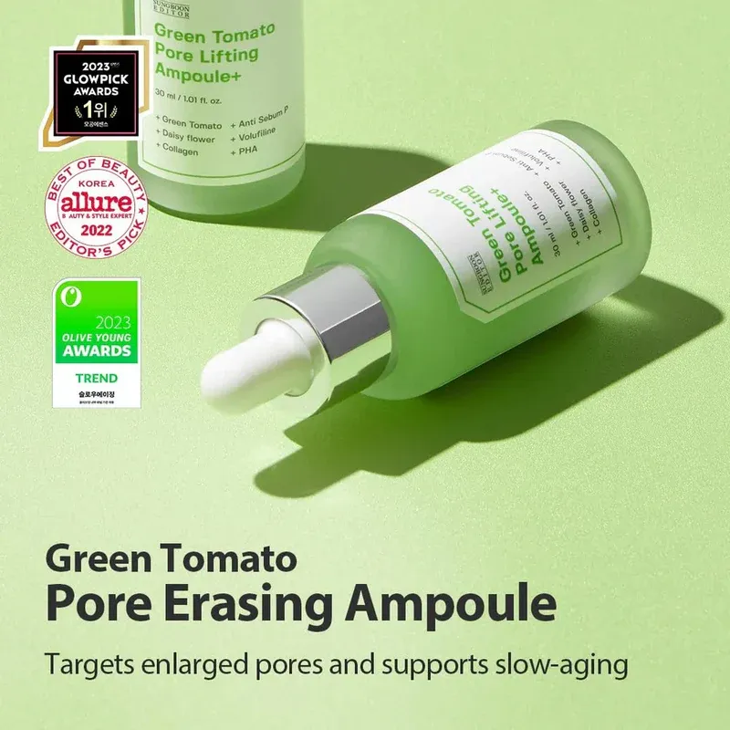 SUNGBOON EDITOR - Green Tomato Pore Lifting Ampoule