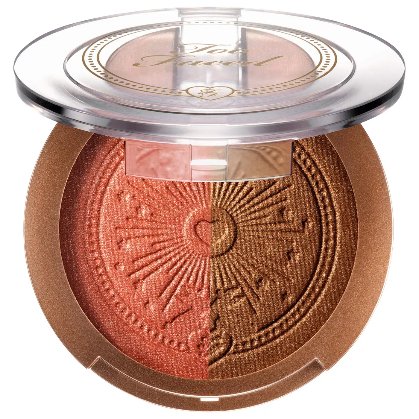 Too Faced - Sun Bunny Luminous Blushing Bronzer | Sunset Bunny - luminous coral