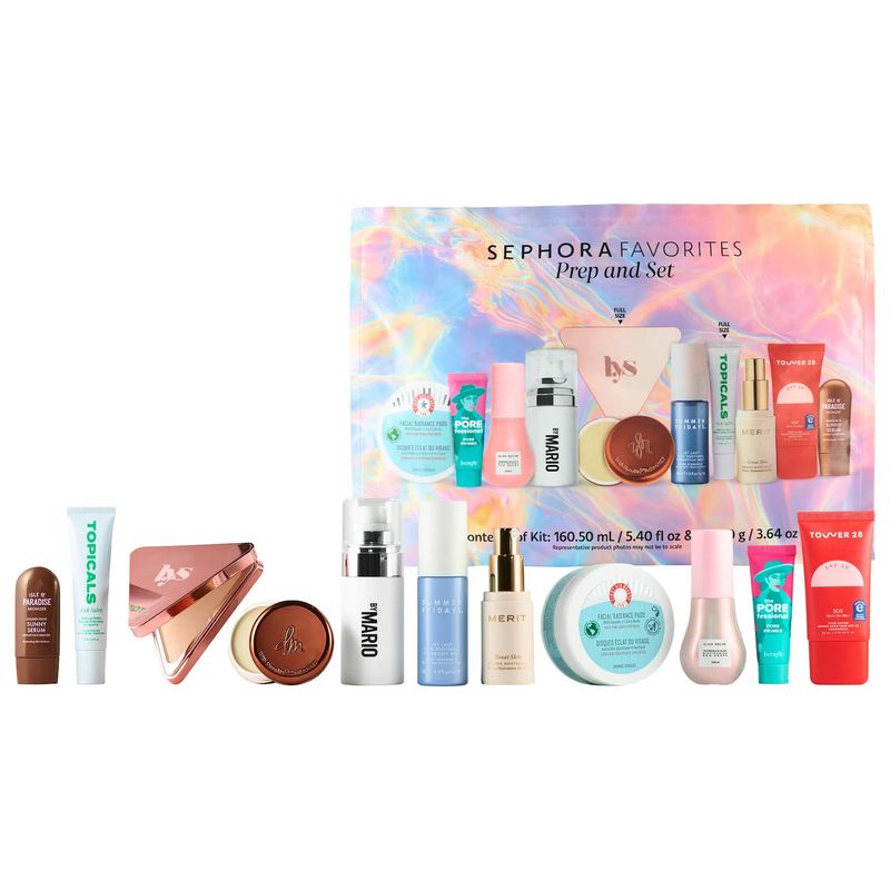Sephora Favorites - Prep &amp; Set Makeup and Skincare Value Set