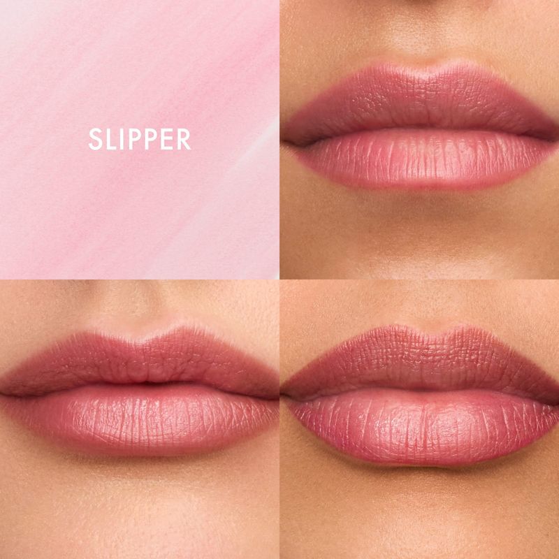 Summer Fridays  - Flushed Lip Stain 12HR Long-Lasting Lip Tint | Slipper - soft warm pink