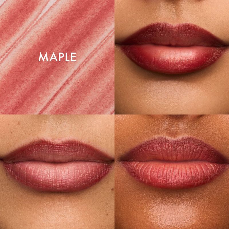 Summer Fridays  - Flushed Lip Stain 12HR Long-Lasting Lip Tint |  Maple - warm terracotta