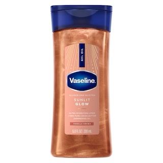Vaseline - Glazed &amp; Glisten Sunlit Glow Body Gel Oil | 200 mL