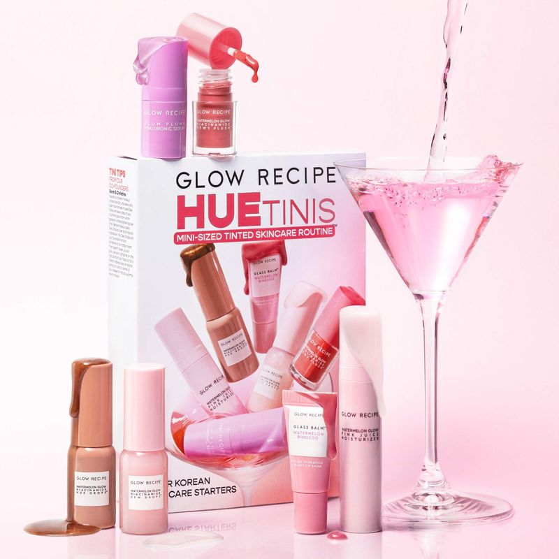 Glow Recipe - Huetinis Mini Tinted Skincare Set