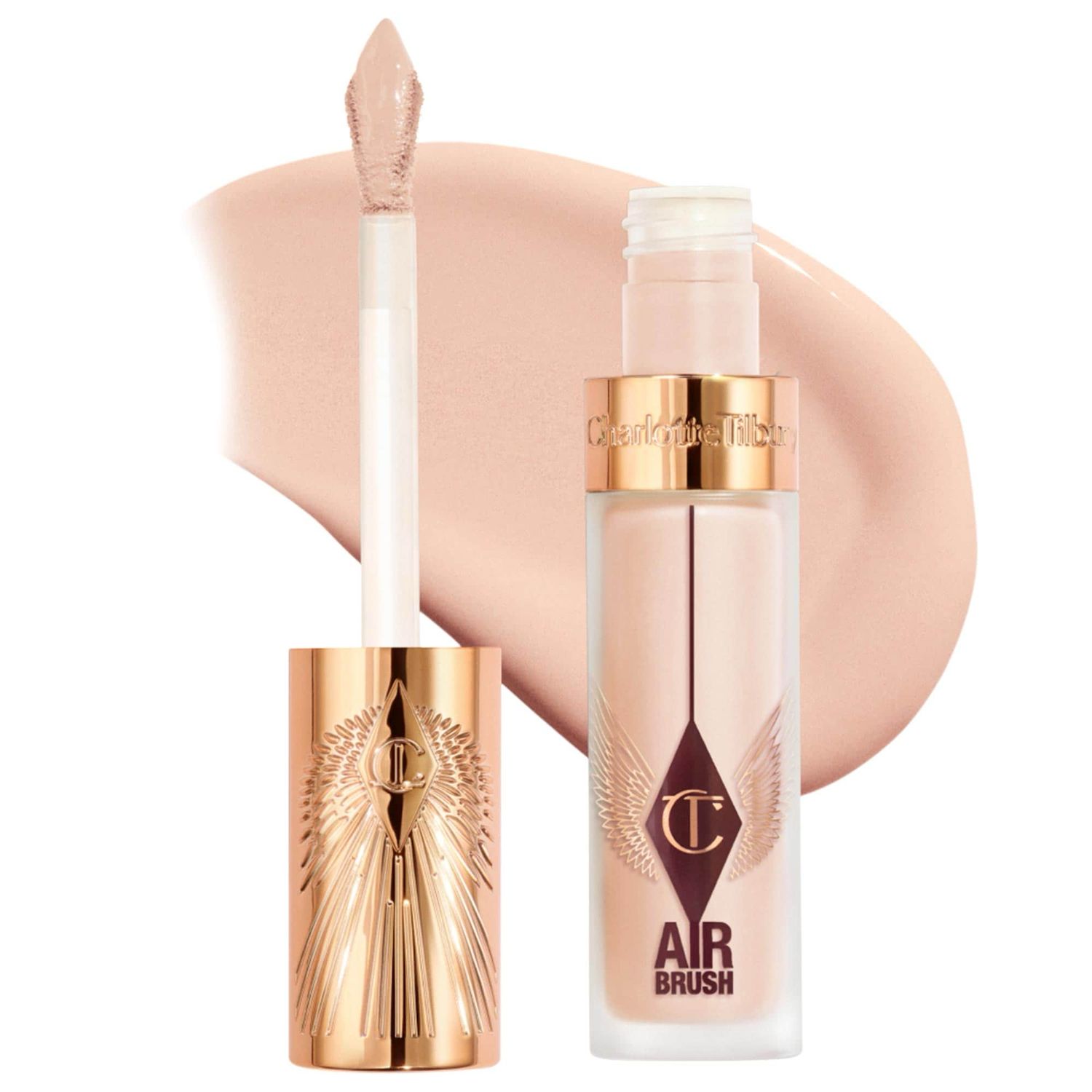 Charlotte Tilbury - Airbrush Flawless Blur Concealer Weightless Full Coverage Creaseless | 4 Fair-Medium