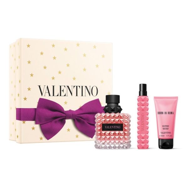 Valentino - Born In Roma Donna EDP Gift Set | 100 mL + 10 mL + B.Lotion