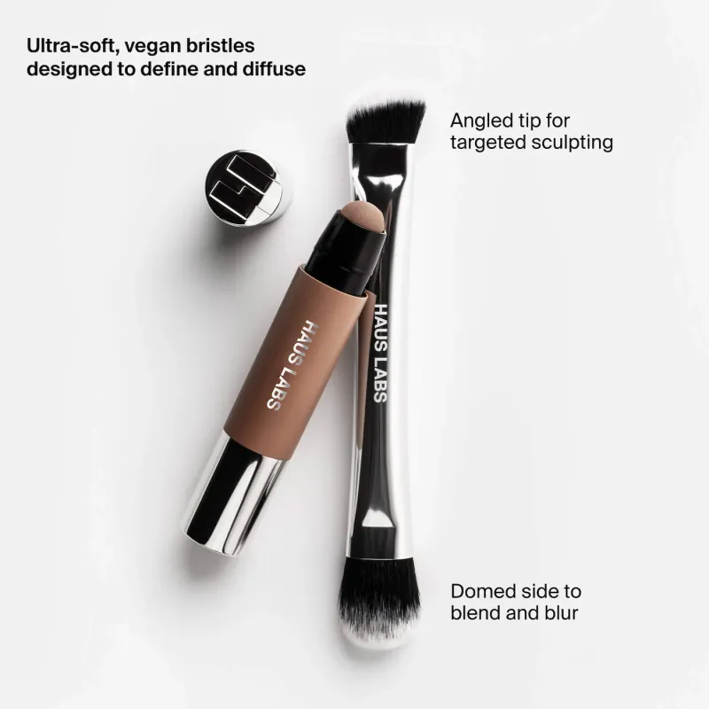 HAUS LABS by Lady Gaga - Dual-Ended Precision Sculpting Brush