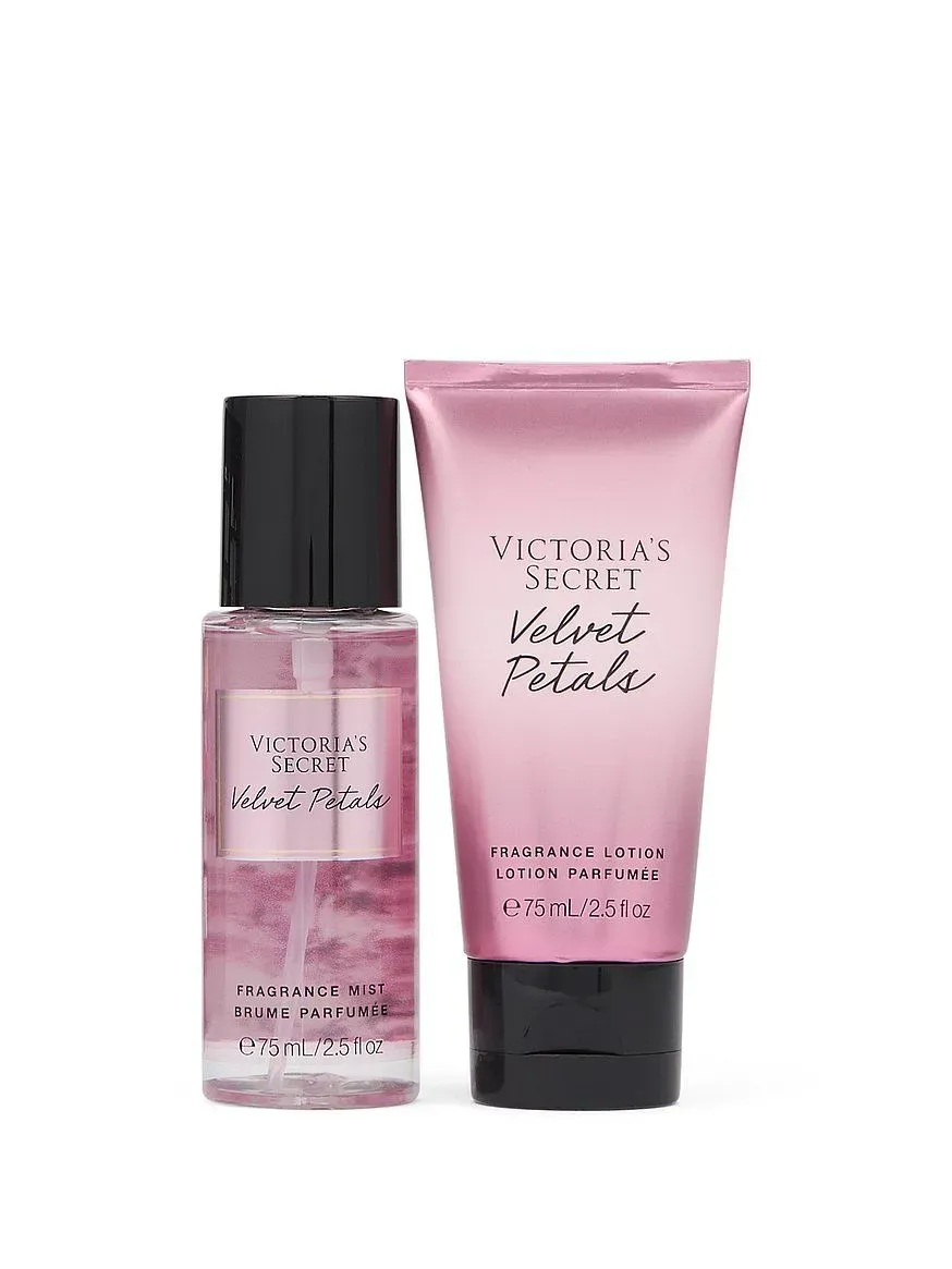 Victoria's Secret - Velvet Petals Mini Fragrance Duo Gift Set | Notes Floral &amp; Praline