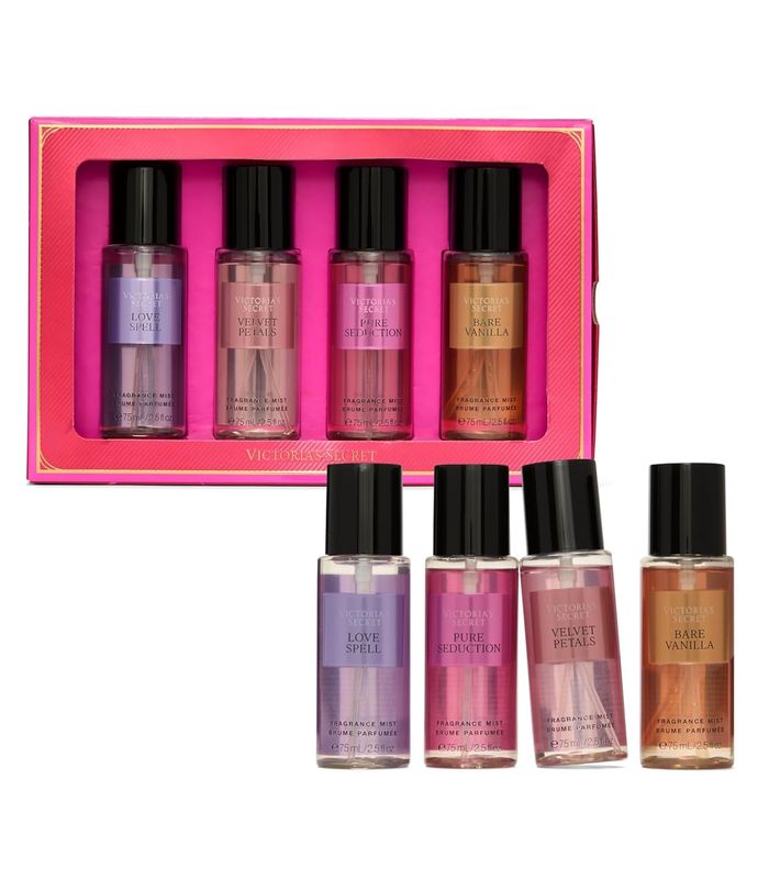 Victoria's Secret - Fragrance Mist Collection 4 Piece Mini Mist Gift Set | The best of Mist