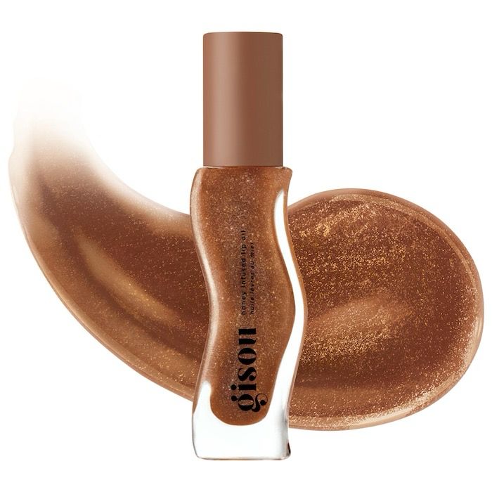 Gisou - Honey Infused Hydrating Lip Oil | Coco Cacao - Sheer Brown Shimmer