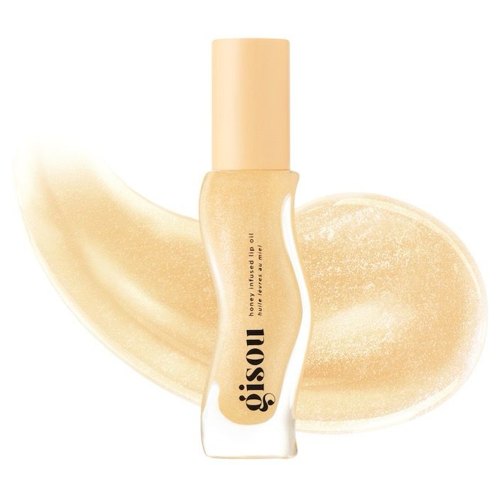 Gisou - Honey Infused Hydrating Lip Oil | Pineapple Pout - Sheer Golden Shimmer