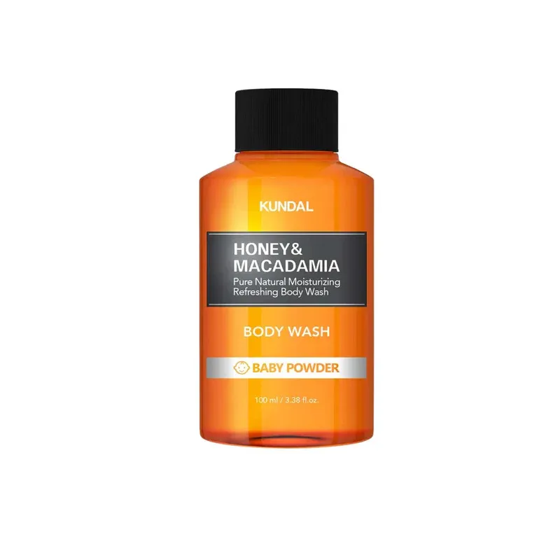 KUNDAL - Honey &amp; Macadamia Pure Body Wash - Baby Powder | 100 mL