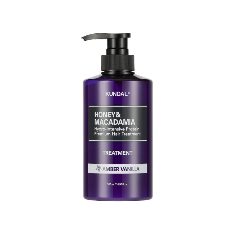 KUNDAL - Honey &amp; Macadamia Protein Treatment - Amber Vanilla | 500 mL