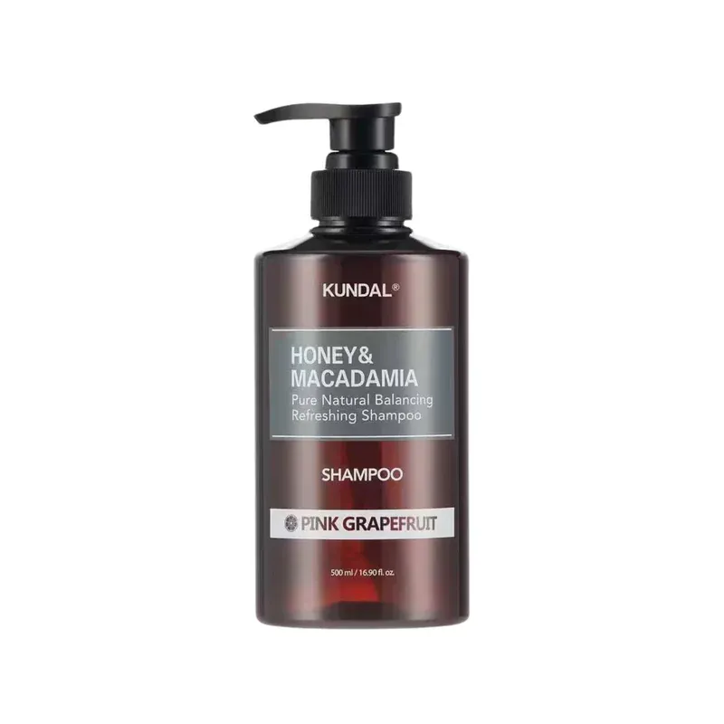 KUNDAL - Honey &amp; Macadamia Nature Shampoo - Pink Grapefruit | 500 mL