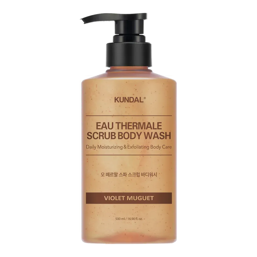 KUNDAL - Scrub Body Wash - Violet Muguet | 500 mL