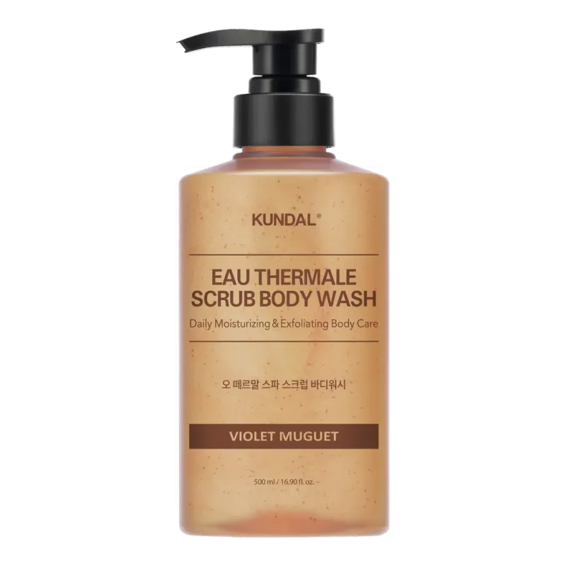 KUNDAL - Scrub Body Wash - Violet Muguet | 500 mL