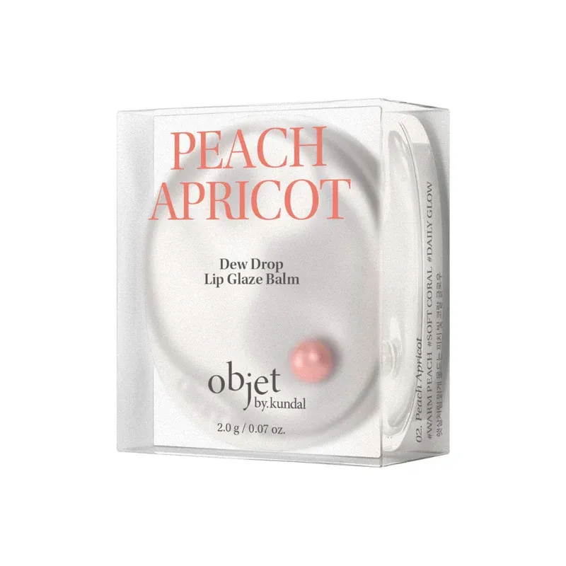 KUNDAL - Dew Drop Lip Glaze | 02 Peach Apricot