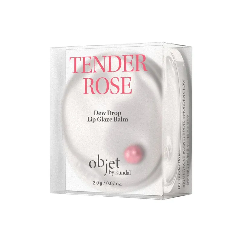 KUNDAL - Dew Drop Lip Glaze | 03 Tender Rose