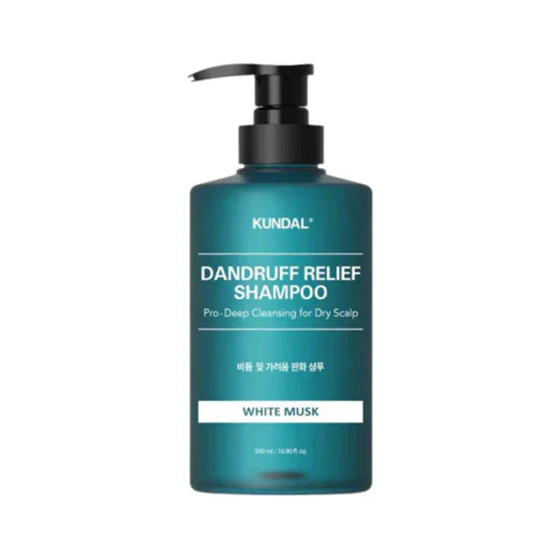 KUNDAL - Dandruff Shampoo - White Musk | 500 mL