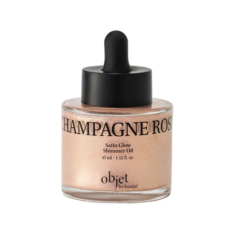 KUNDAL - Satin Glow Shimmer Oil - Champagne Rose | 45ml
