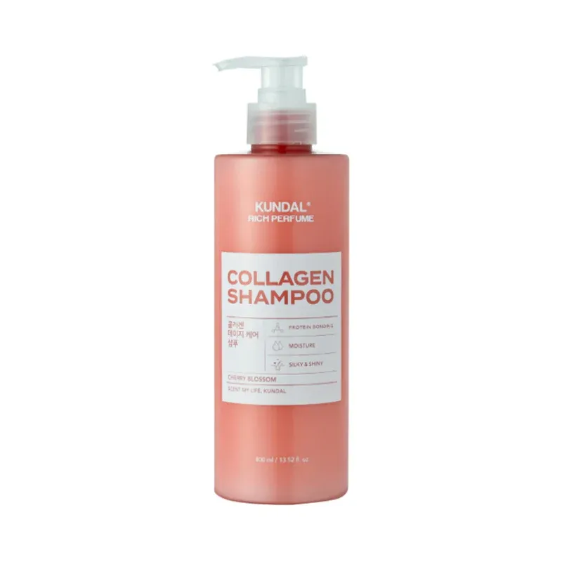 KUNDAL - Collagen Damage Care Shampoo - Cherry Blossom | 400 mL