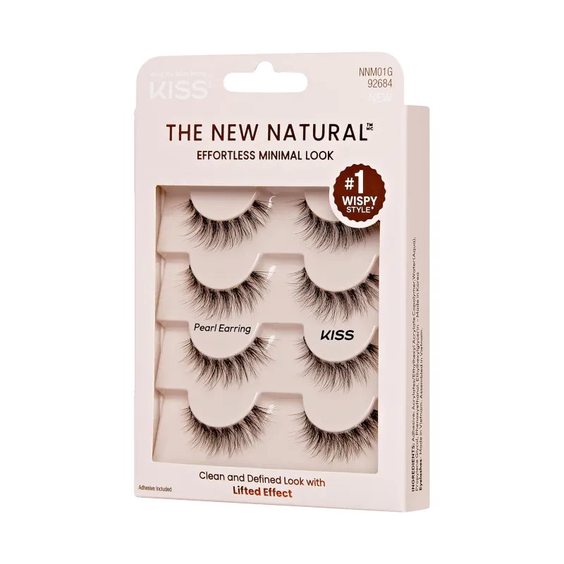 KISS - The New Natural Lashes | 4 Pairs