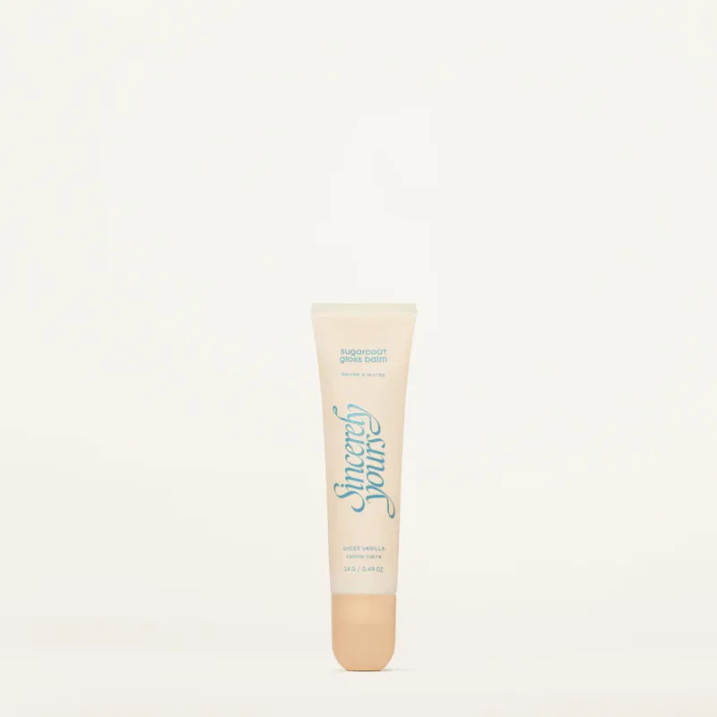 SINCERELY YOURS - Sugarcoat Gloss Balm | Sheer Vanilla