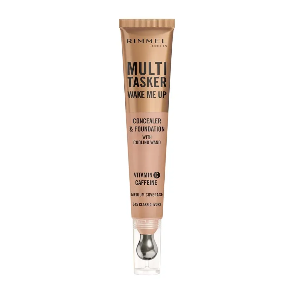 RIMMEL - Multi-Tasker Wake Me Up Foundation &amp; Concealer | 045 Classic Ivory