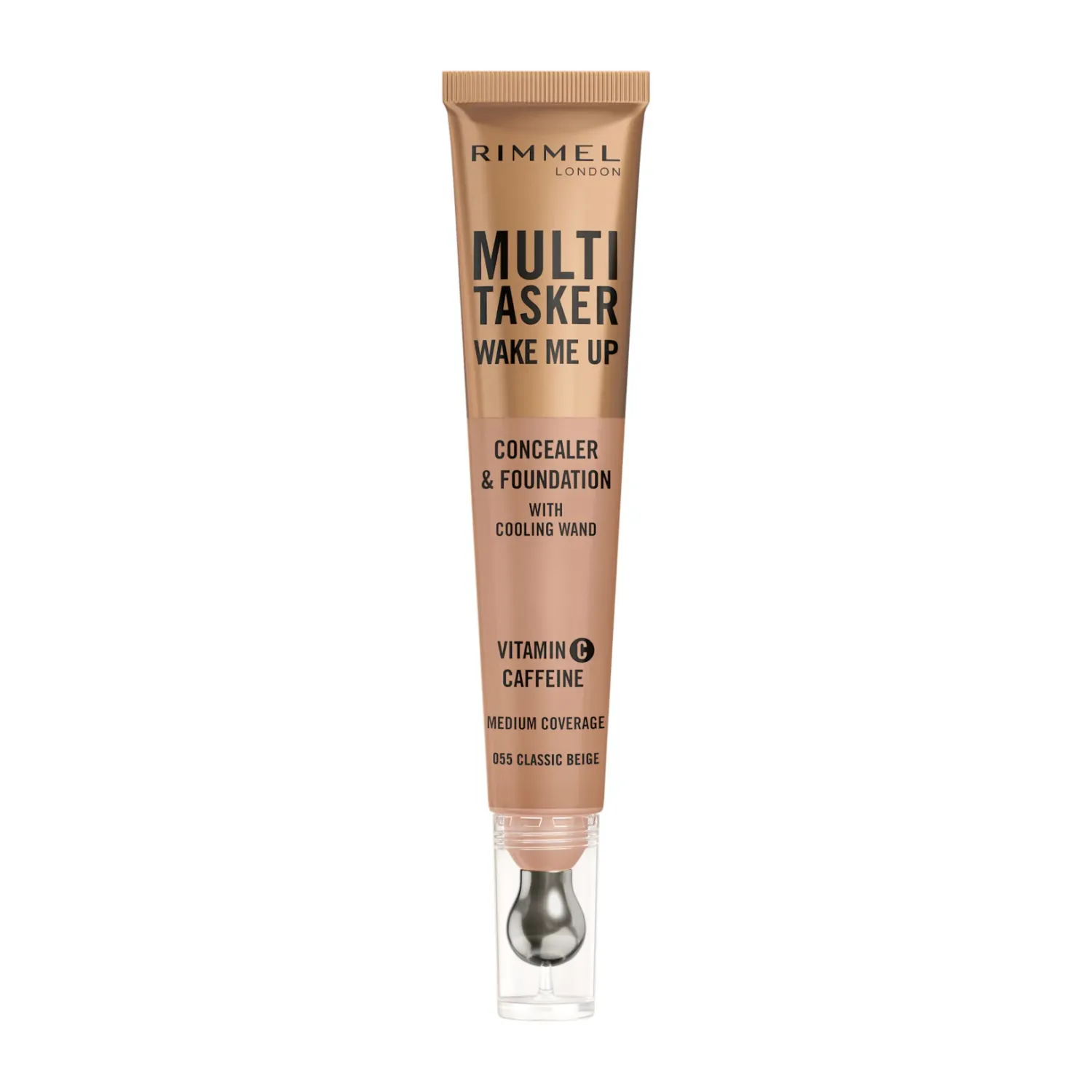 RIMMEL - Multi-Tasker Wake Me Up Foundation &amp; Concealer | 055 Classic Beige
