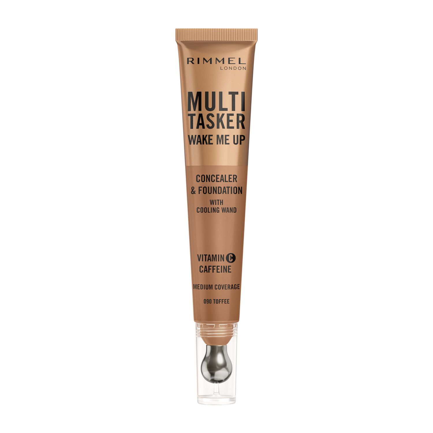 RIMMEL - Multi-Tasker Wake Me Up Foundation &amp; Concealer | 090 Toffee