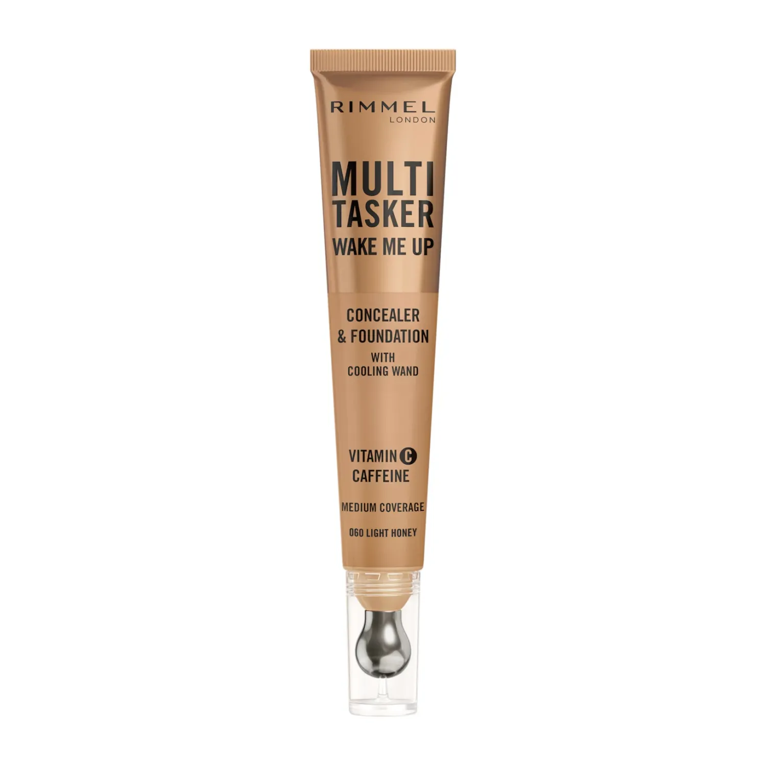 RIMMEL - Multi-Tasker Wake Me Up Foundation &amp; Concealer | 060 Light Honey