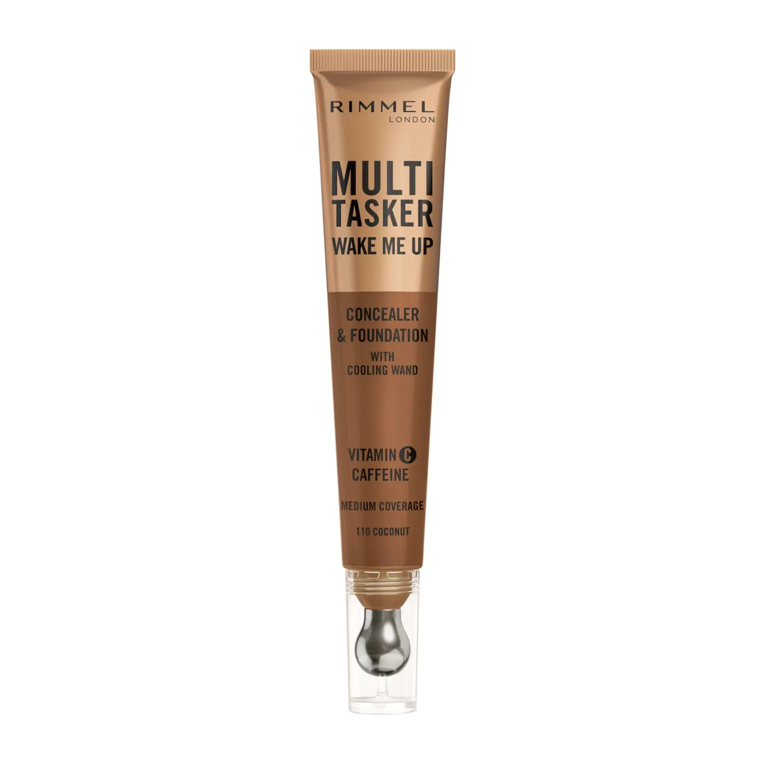 RIMMEL - Multi-Tasker Wake Me Up Foundation &amp; Concealer | 110 Warm Coconut