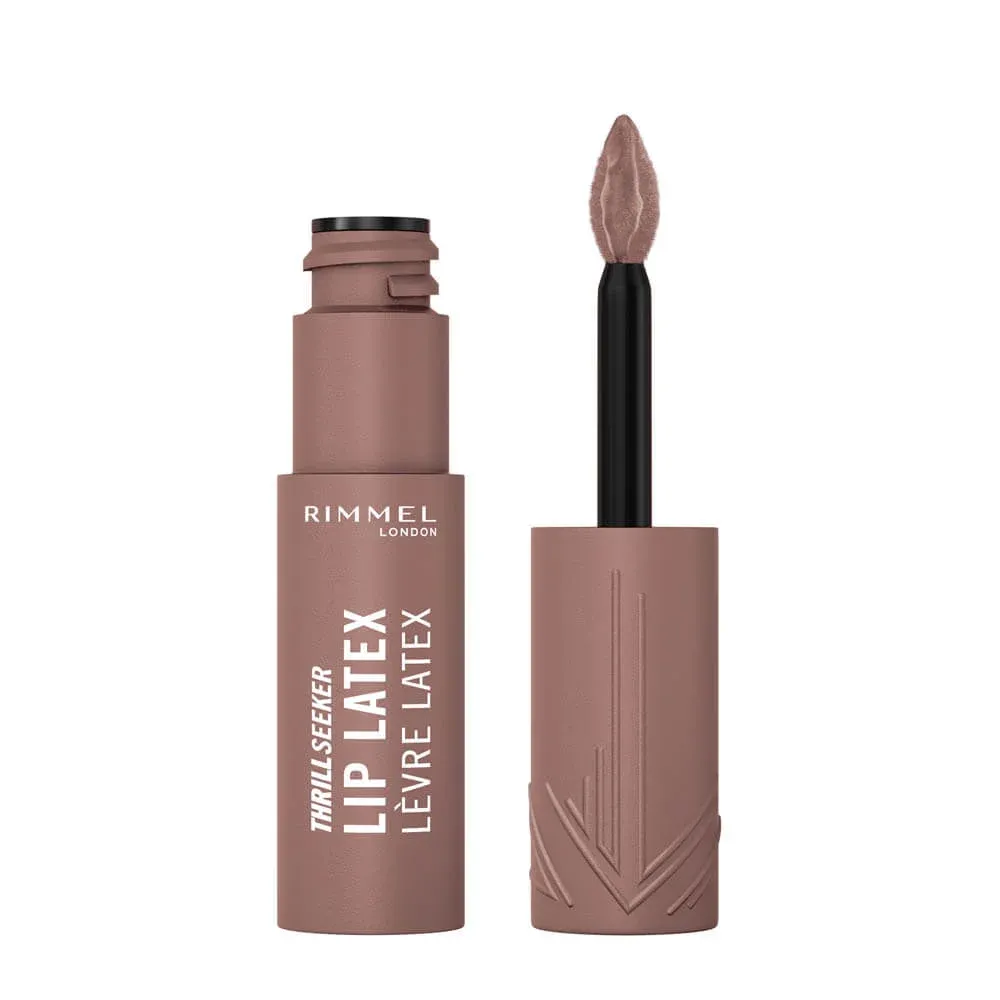 RIMMEL - Thrill Seeker Lip Latex Liquid Lipstick | 500 Cappuccino Light