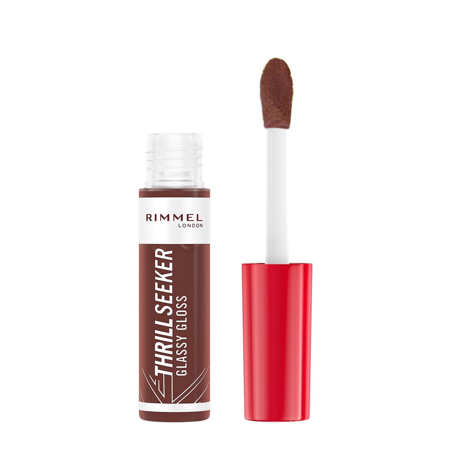 RIMMEL - Thrill Seeker Glassy Gloss | 800 Chocolate Glaze