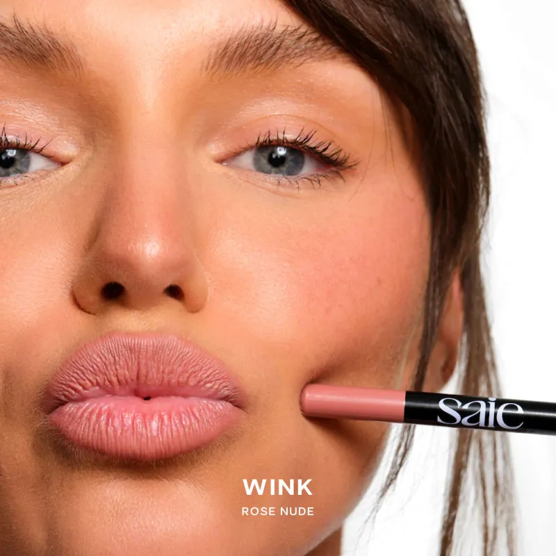 Saie - Lip Liner 101* | Wink - Rose Nude