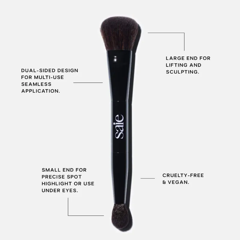Saie - The Double Brush | Dual Ended Scalpting Brush