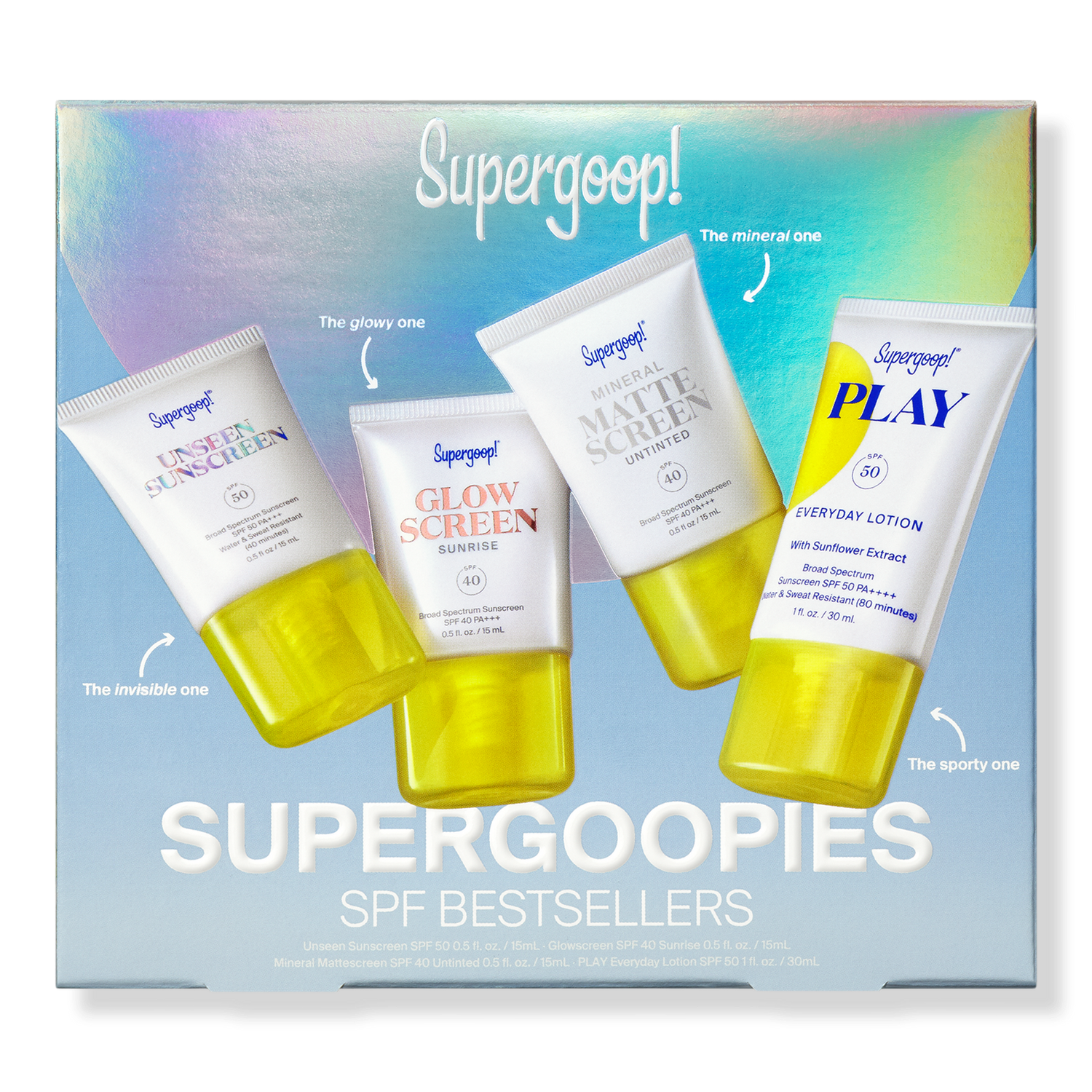 Supergoop! - Supergoopies SPF Bestsellers Set