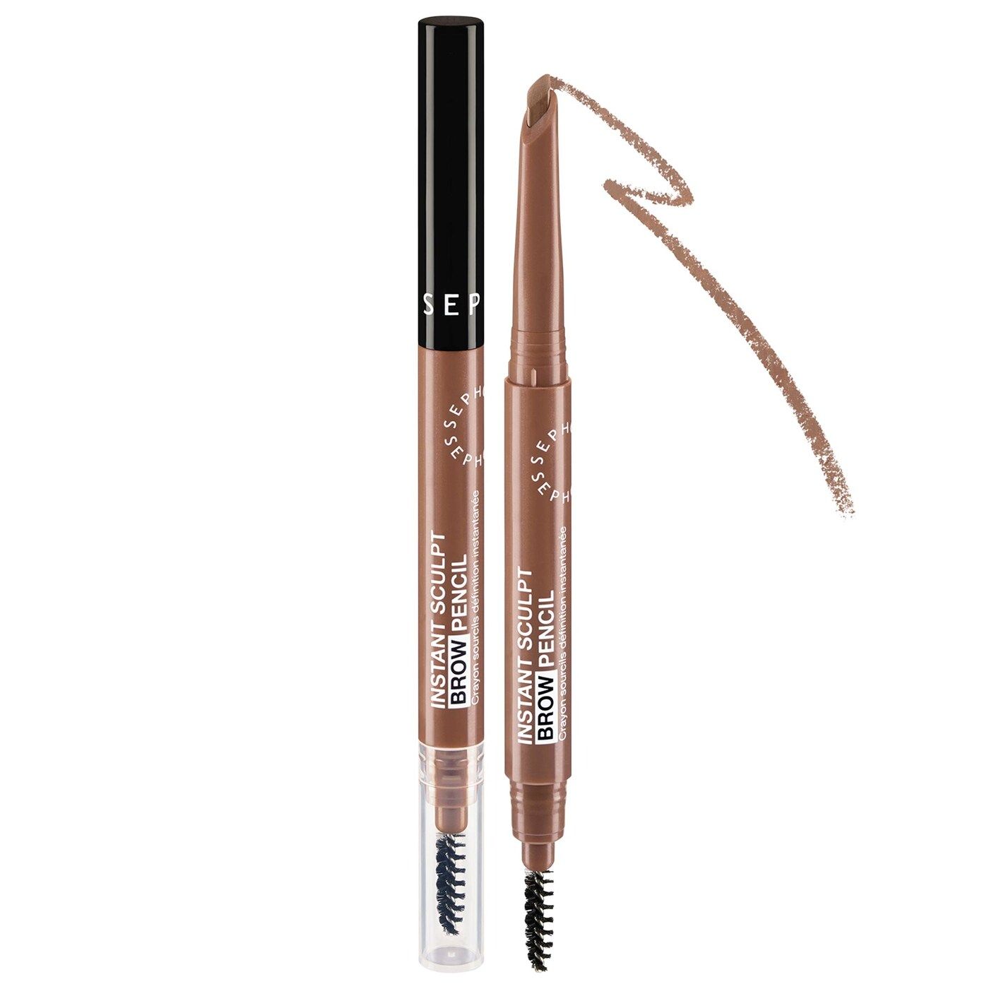 Sephora Collection - Instant Sculpt Retractable Eyebrow Pencil | 03 Rich Chestnut - deep warm brown