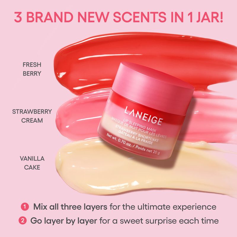 LANEIGE - Lip Sleeping Mask | Strawberry Shortcake