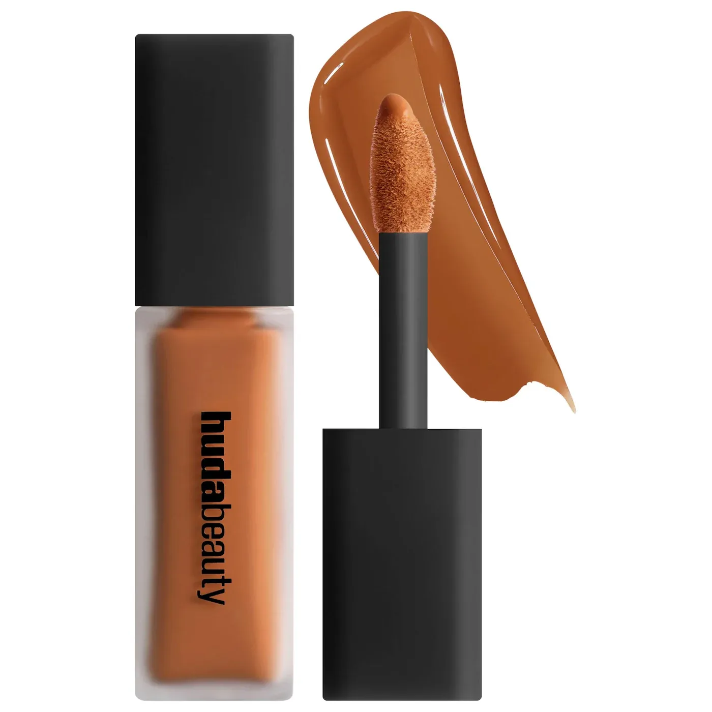 Huda Beauty - #FauxFilter Matte Buildable Coverage Waterproof Concealer | Honeycomb 7.7 Red - deep-tan skin tones with red undertones