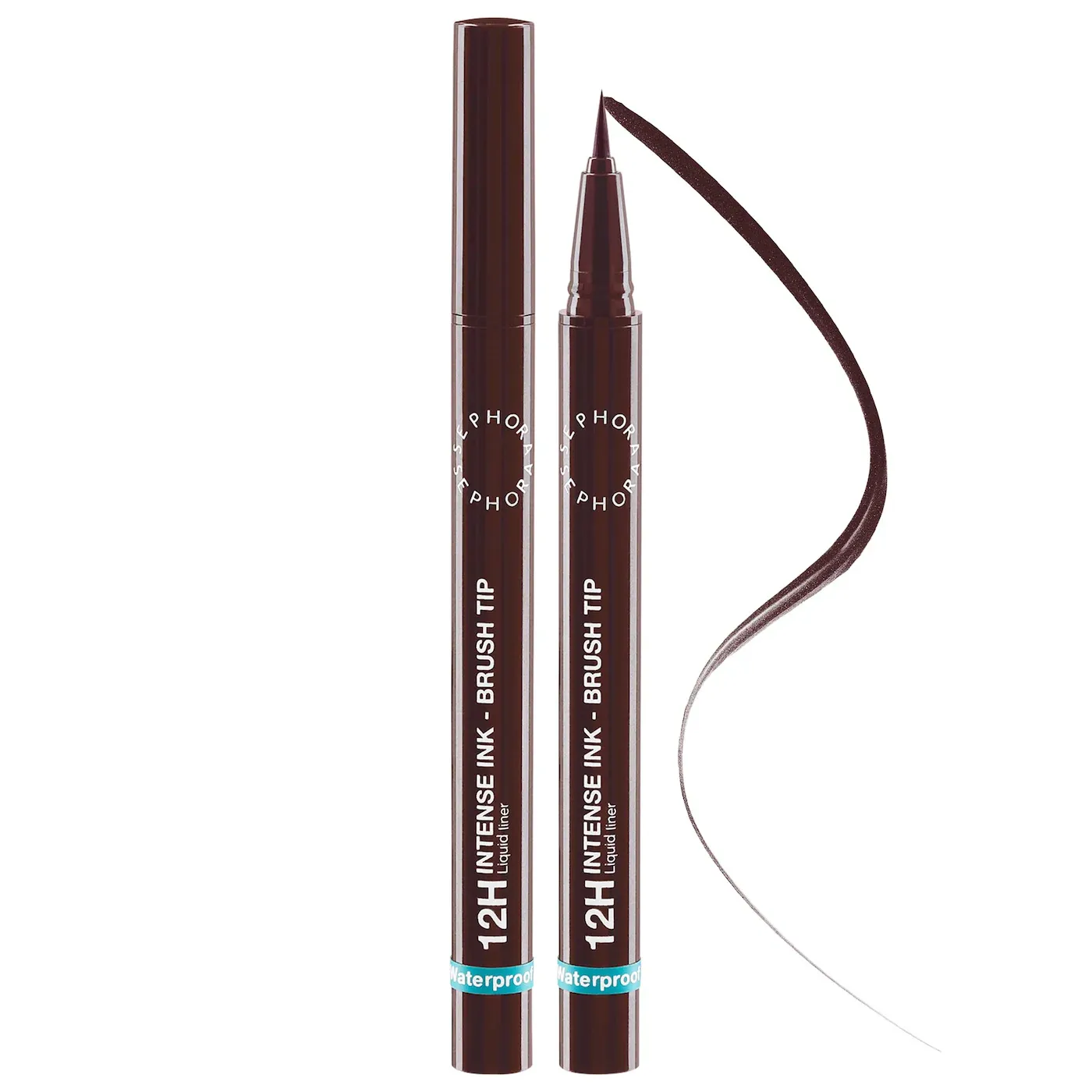 Sephora Collection - 12H Intense Ink Brush Tip Liquid Liner | 02 Brown