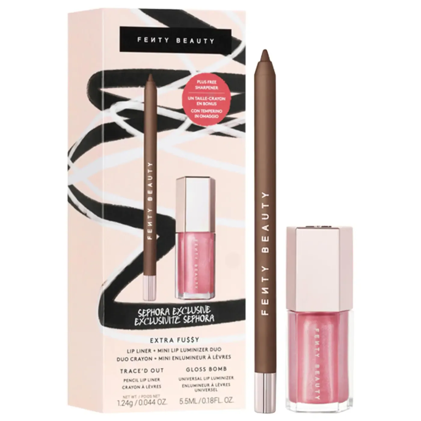 Fenty Beauty - Extra Fu$$y Lip Liner + Mini Lip Luminizer Duo