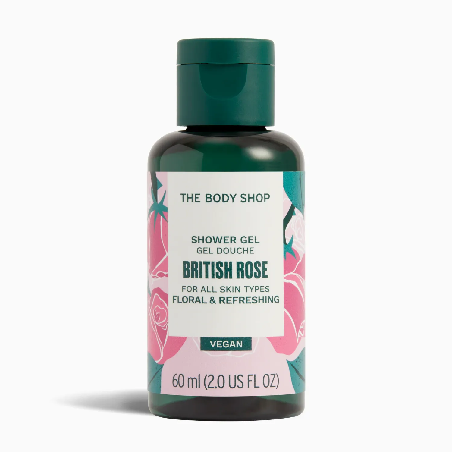 The Body Shop - Shower Gel British Rose | 60 mL