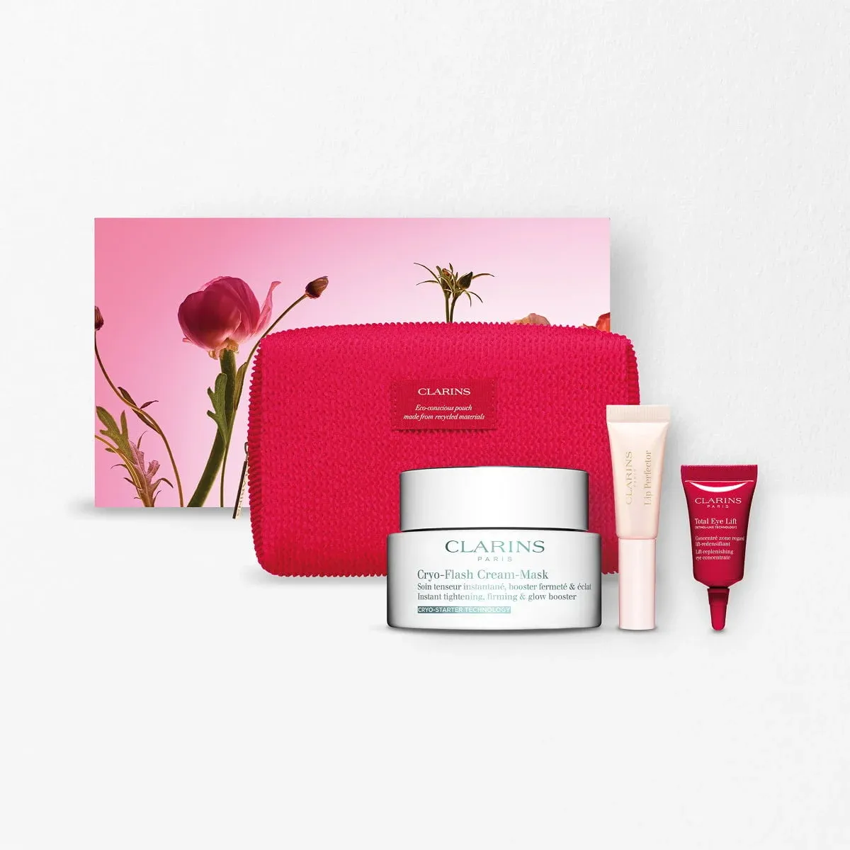 Clarins - Cryo-Flash Cream-Mask Perfecting and Radiance Skincare Set
