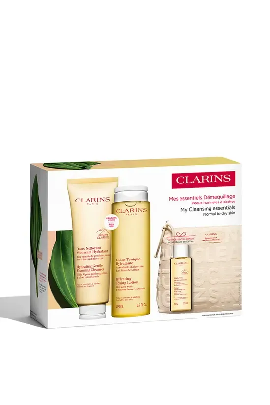 Clarins - My Cleansing Essentials - Hydrating Skincare set for Normal to Dry Skin